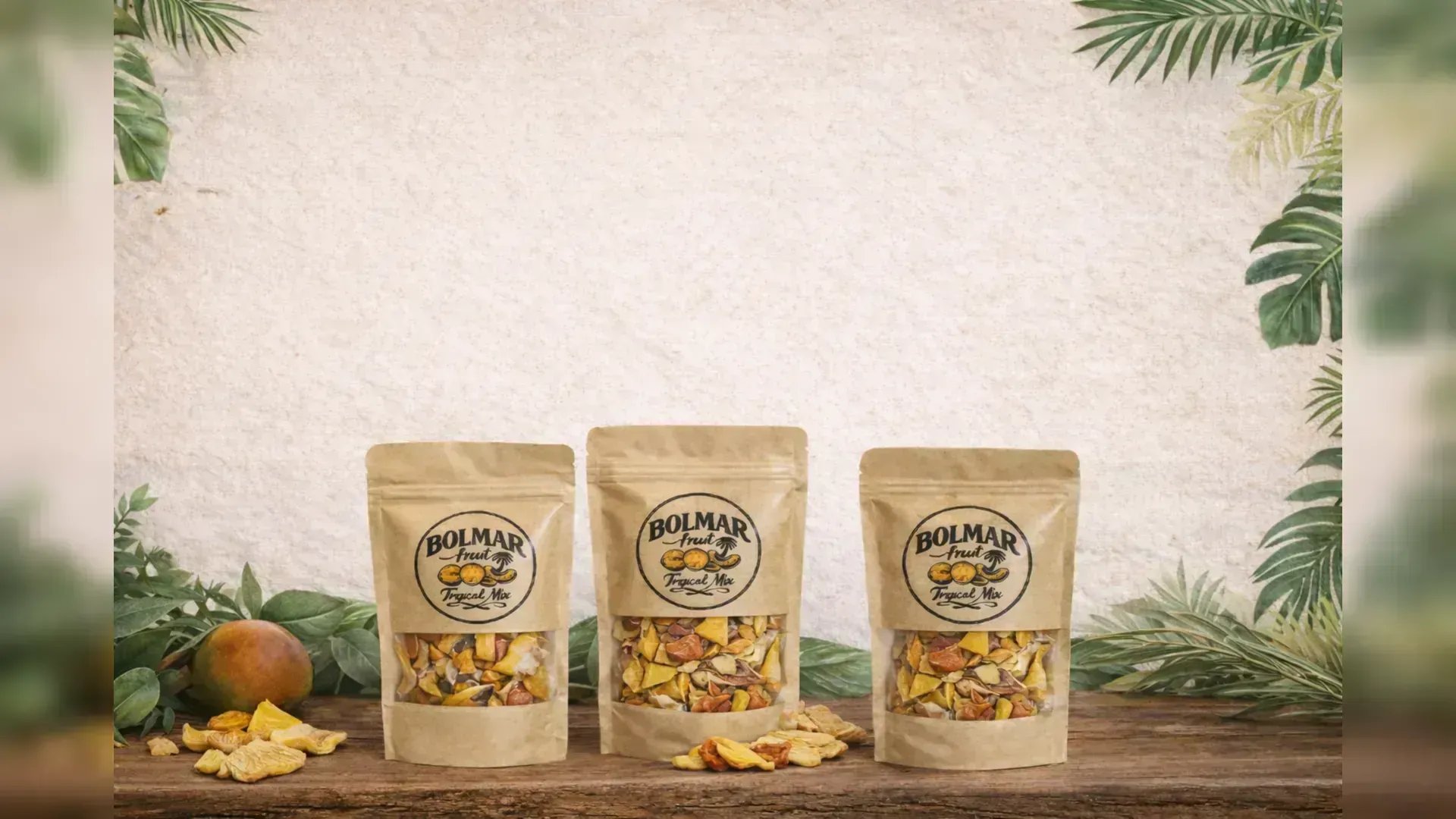Bolmar Fruit - Fruta deshidratada premium 100% natural sin azúcar añadida